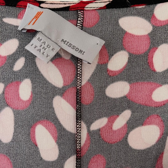 Vintage Y2K abstract bubble Missoni dress made in Italy size 10 - Picture 5 of 6